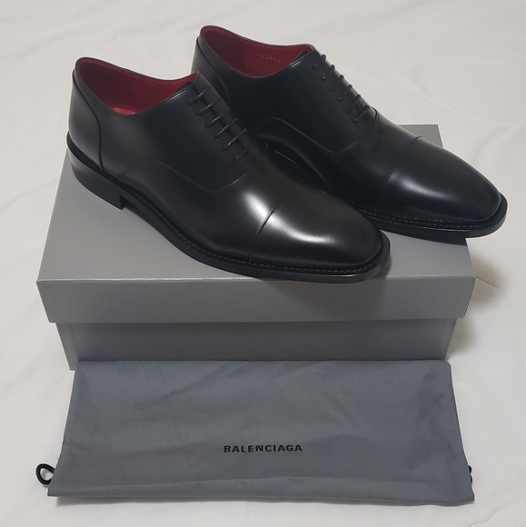 balenciaga oxford shoes